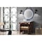 James Martin Vanities Addison 30in Countertop Unit, Mid-Century Acacia w/ 3 CM Carrara Marble Top E444-CU30-MCA-3CAR - alternate 5